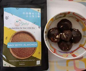 Ragi With Almonds Recipe Image